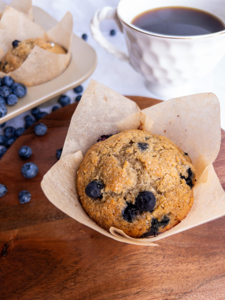 Healthy Blueberry Muffins