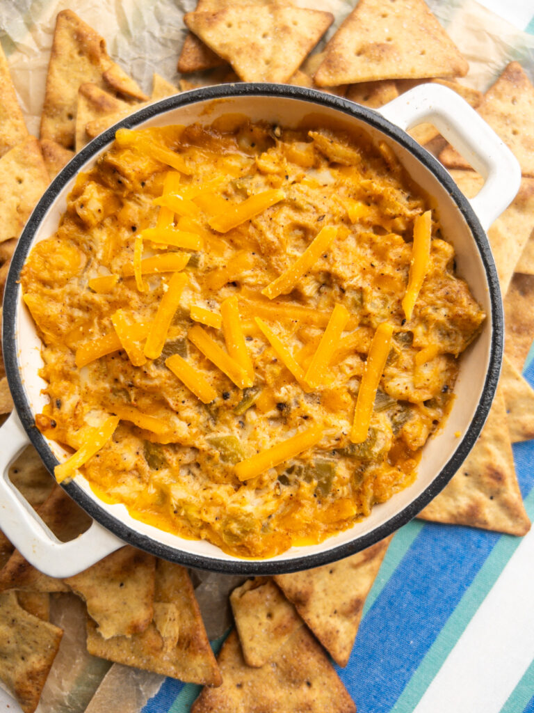 Green Chili Crab Dip